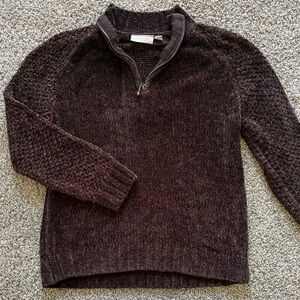 Soft Knit Brown Sweater